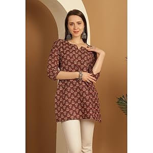 Rajnandini Women's Pure Cotton Jaipuri Printed And Embroidered Kurta Set With Dupatta