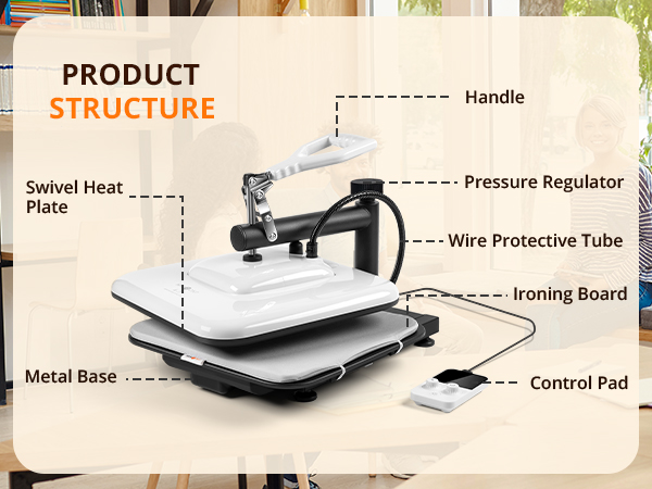 15x15 heat press machine 