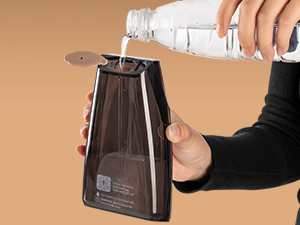 detachable water tank easy fill large capacity continuous steaming convenient efficient garment care