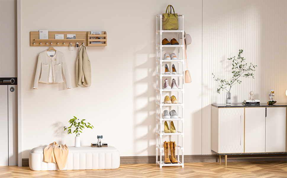 tall shoe rack