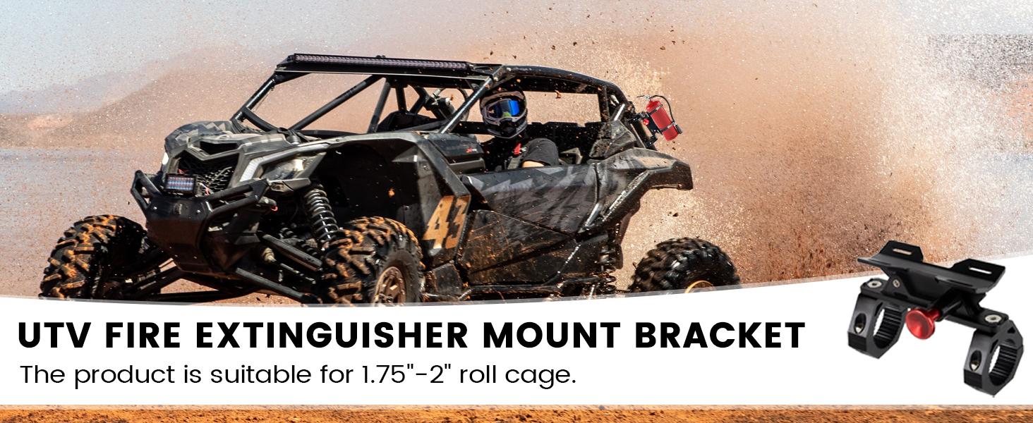 UTV FIRE EXTINGUISHERMOUNT BRACKET