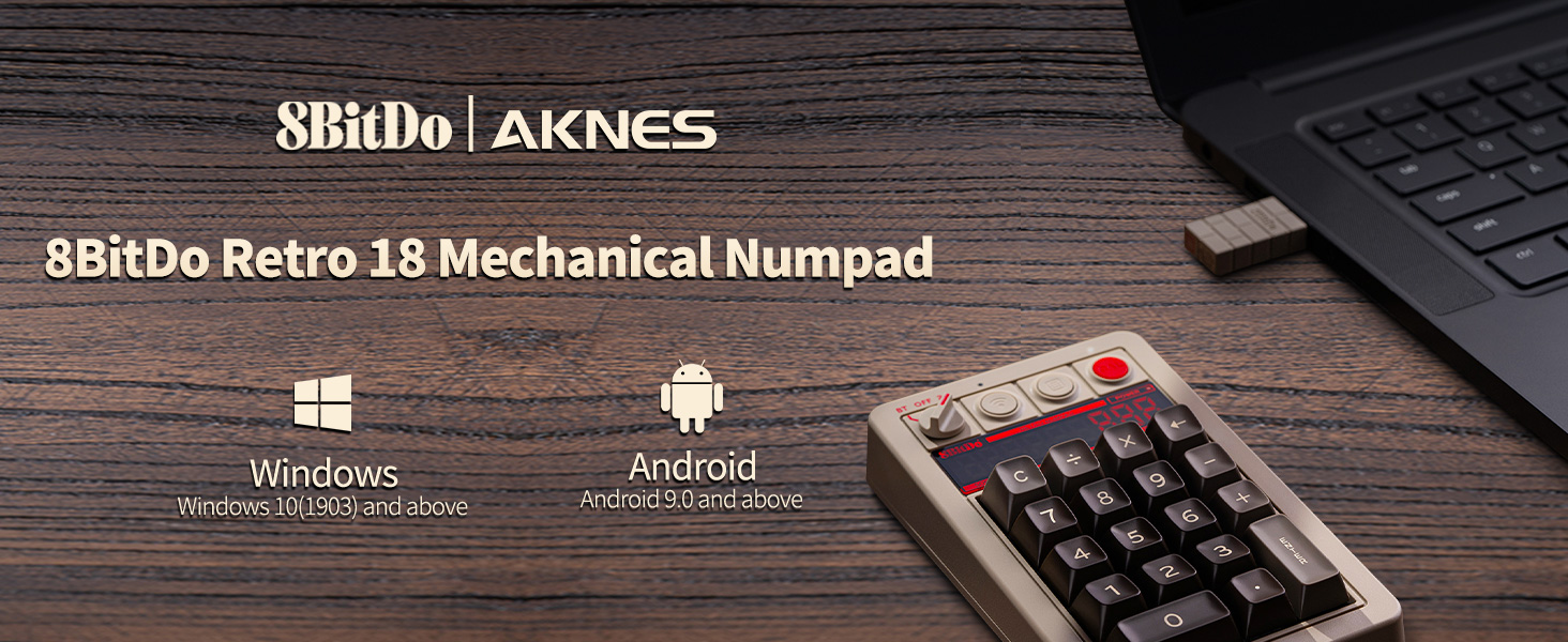 8Bitdo Mechanical numpad