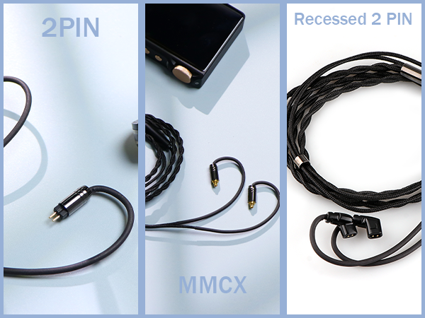 Amazon.com: Linsoul Tripowin Zombur in Ear Monitor Cable, 4N