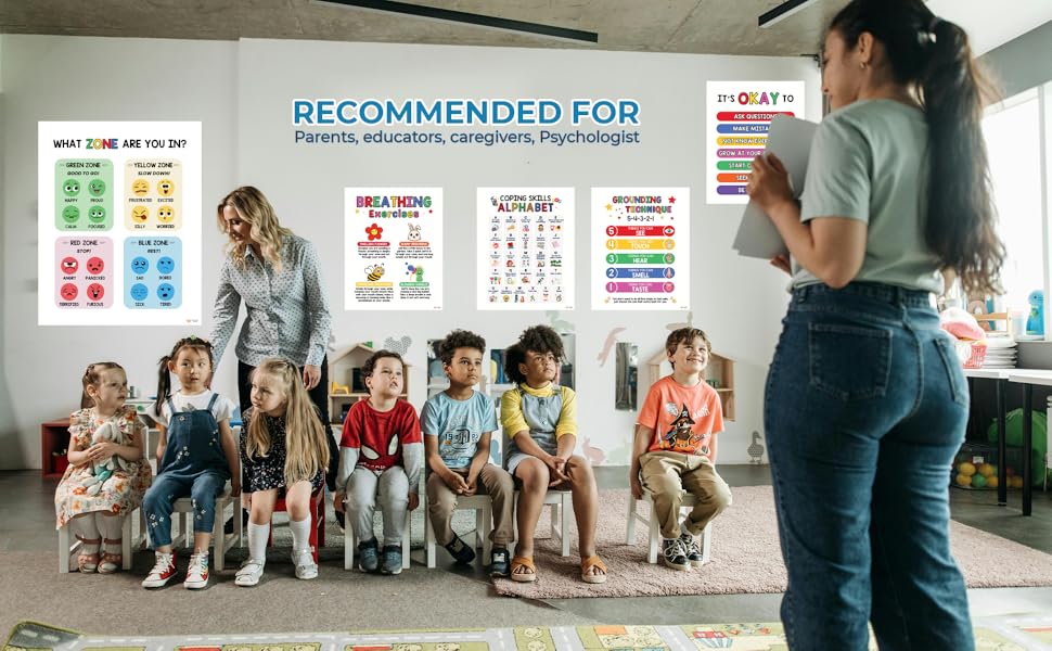 Mental Health Posters for Preschool Teacher