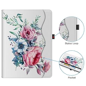 Multi-functional Features of ipad case 9th generation/ipad case 8th generation/ipad 7th generation
