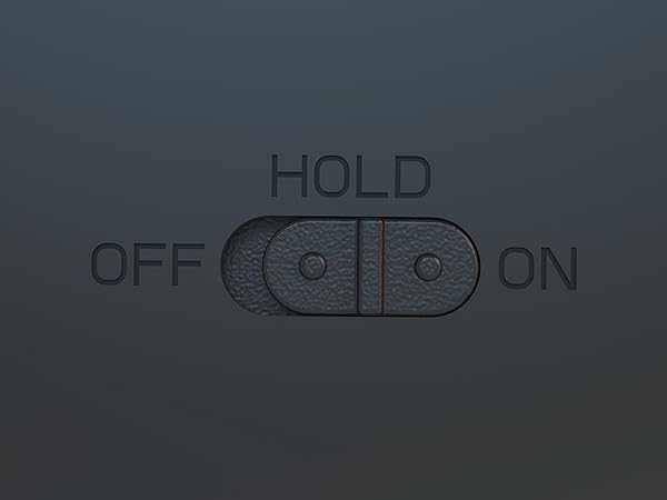 Button lock & anti-skid protection