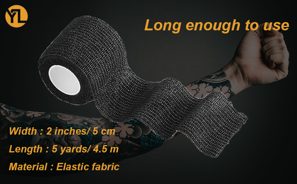 Grip Tape Wrap Yuelong 12Pcs Machine Tape Wrap 2in x 5