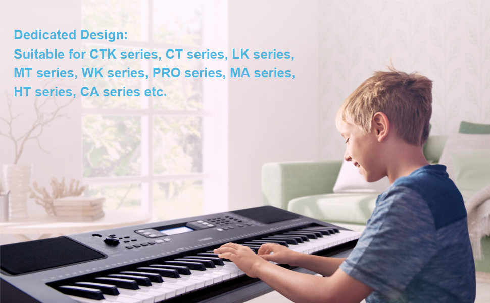 9V for Casio Keyboard Adapter AD5, AD5UL, AD5MU, AD5MR, AD5MLE, AD