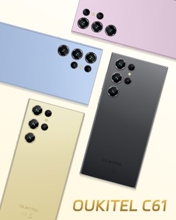 OUKITEL C61 Android 15 Smartphone Ohne Vertrag
