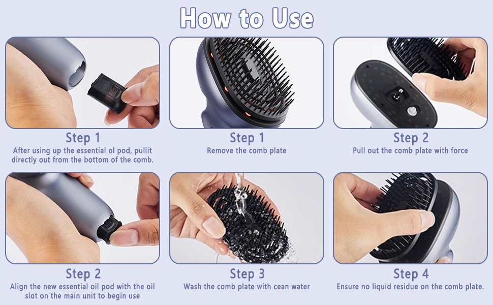 scalp massager comb