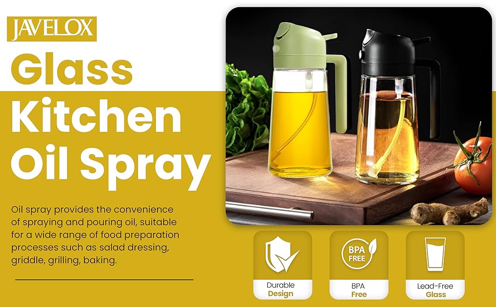 2-in-1 Oil Sprayer and Dispenser