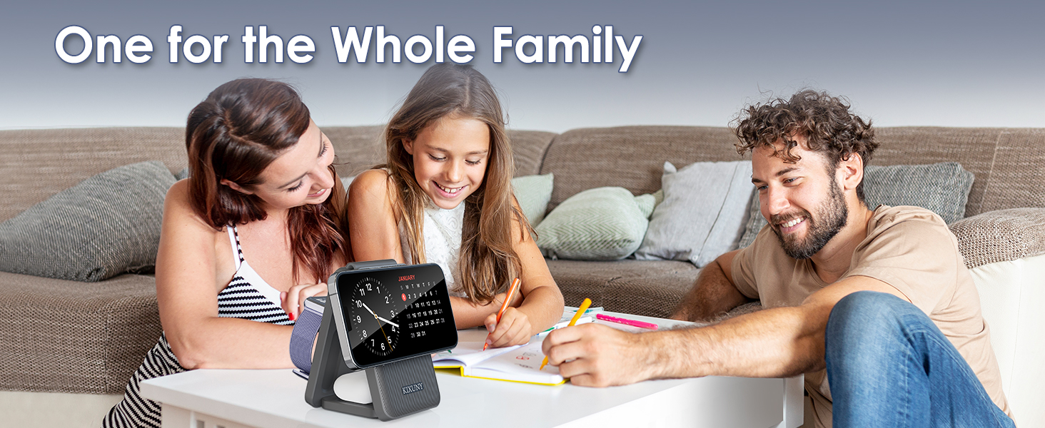 3 in 1 wireless charging station