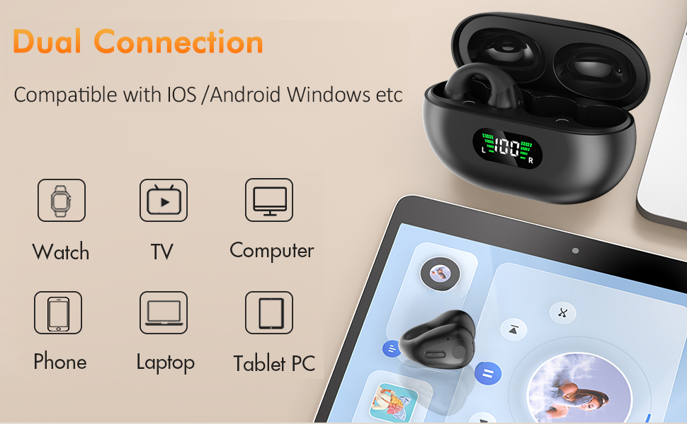 Bone Conduction Headphones XIAOMI Wireless Headphone