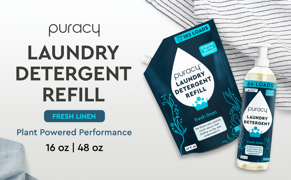 Puracy Liquid Laundry Detergent Refill1,4 Dioxane Free