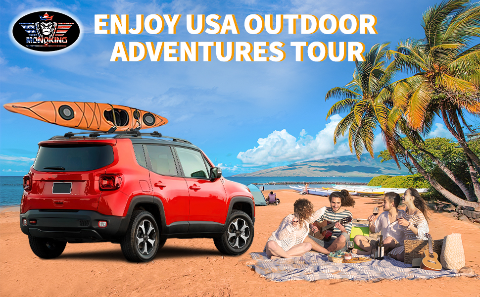 MONOKING Cross Bars Roof Racks Compatible for 20152020