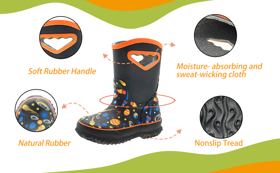 Kids Rain Boots