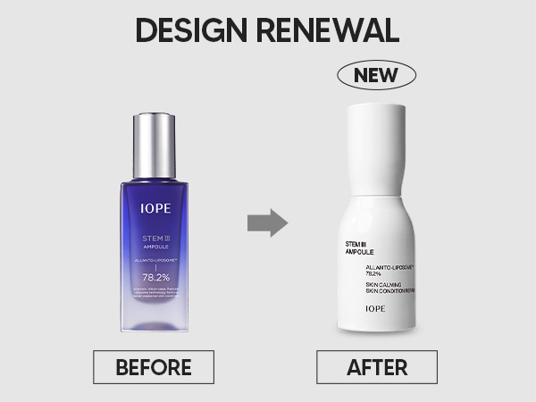 STEM III Design has been renewaled from Blue Packaging to White