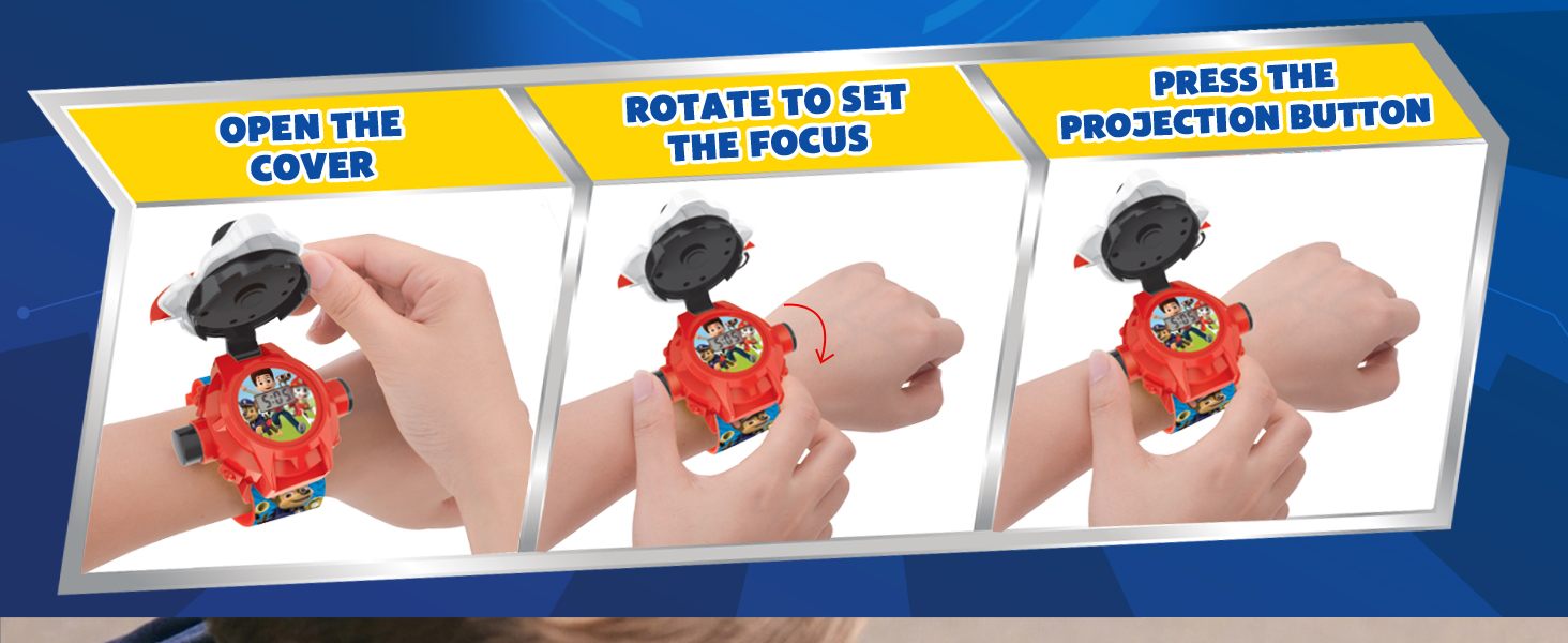 Wembley Paw Patrol Digital Projector Watch