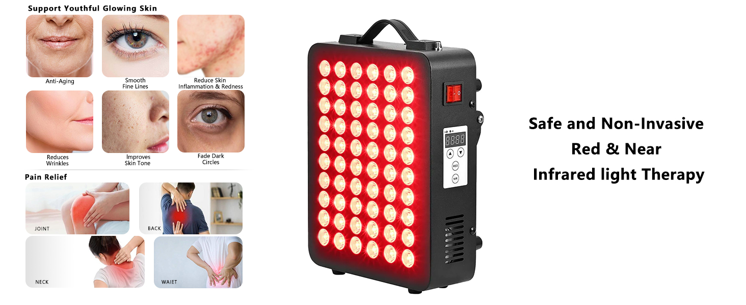 Infraroodlampen voor lichttherapie met timer