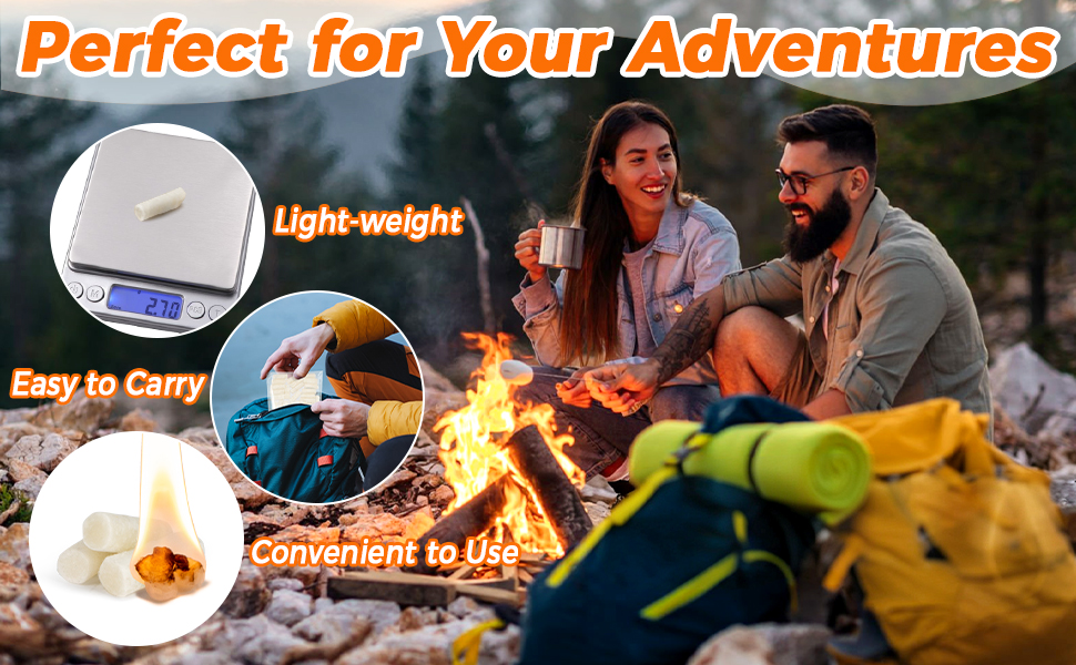 Fire Starters for Survival, Good Partner for Adventure