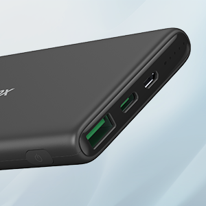 Amazon | Alfox モバイルバッテリー 10000mAh 20W【超薄型&超