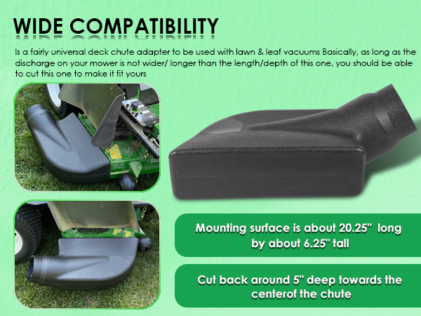 Amazon.com : Yoursme 62468 Lawn Vacuum Deck Mow-N-Vac