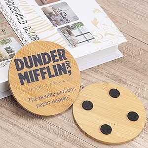 The Office themed coasters