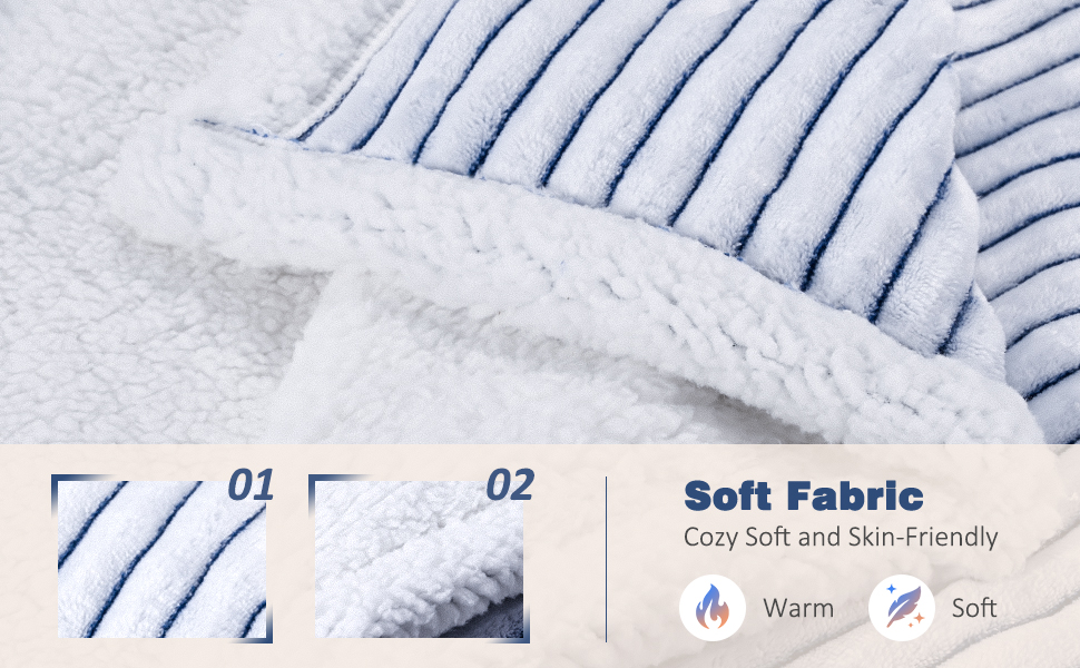 Heated Blanket Extremely Soft and Comfortable Electric Sherpa Blanket Fleece Throw, Fast Heating