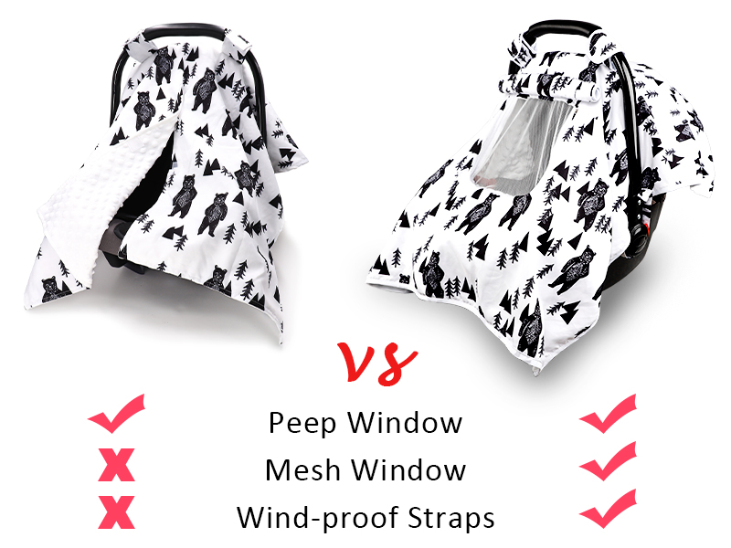 BABY CAR SEAT COVER