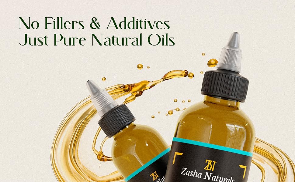 Our hydrating hair serum for dry damaged hair has no harsh fillers or additives.