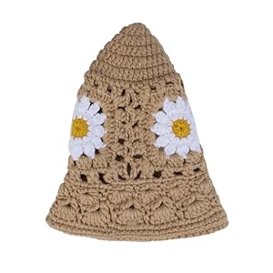 帽子 SIDE STRAP FLOWER KNIT CAP d52acb56-ad71-4c26-9053-