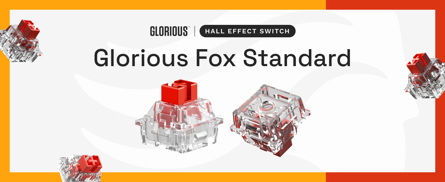 Glorious Gaming Fox Linear Hall Effect Switches