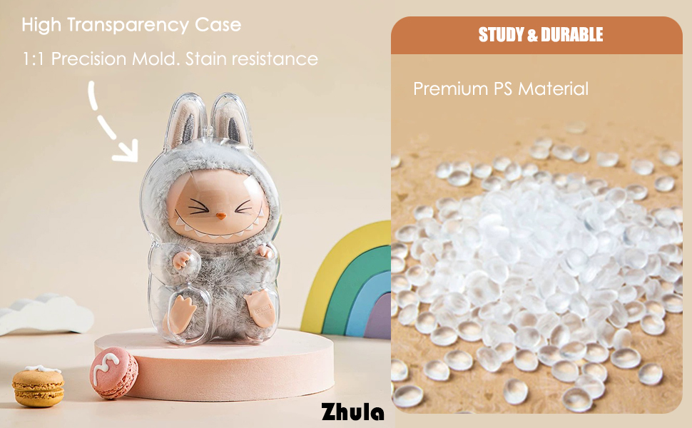 study and durable material case for labubu