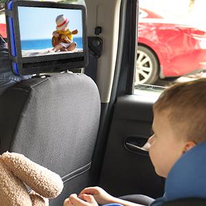 Enjoy video in the car