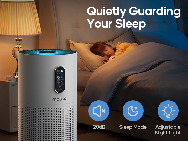 air purifier with sleep mode