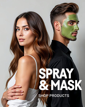 Leave-in detangler Spray and Clay mask