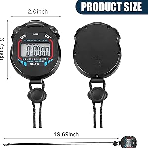 Waterproof stopwatches