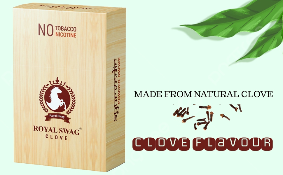 ROYAL SWAG Ayurvedic Herbal Nicotine Free Cigarettes(100 TobaccoFree
