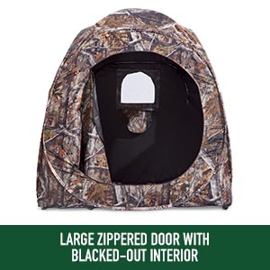 HuntRite Deluxe 4-panel Spring Steel Hunting Blind Door