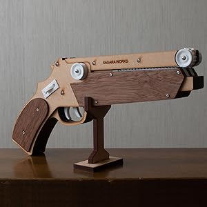 輪ゴム鉄砲 変形するミニ輪ゴム鉄砲をアメリカのAmazonで買ってみた！ - YouTube