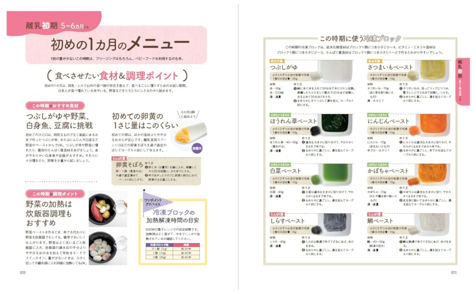 まねしてラクラク迷わない 365日のフリージング離乳食 川口由美子 クッキング レシピ Kindleストア Amazon