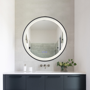 Black framed mirror 4
