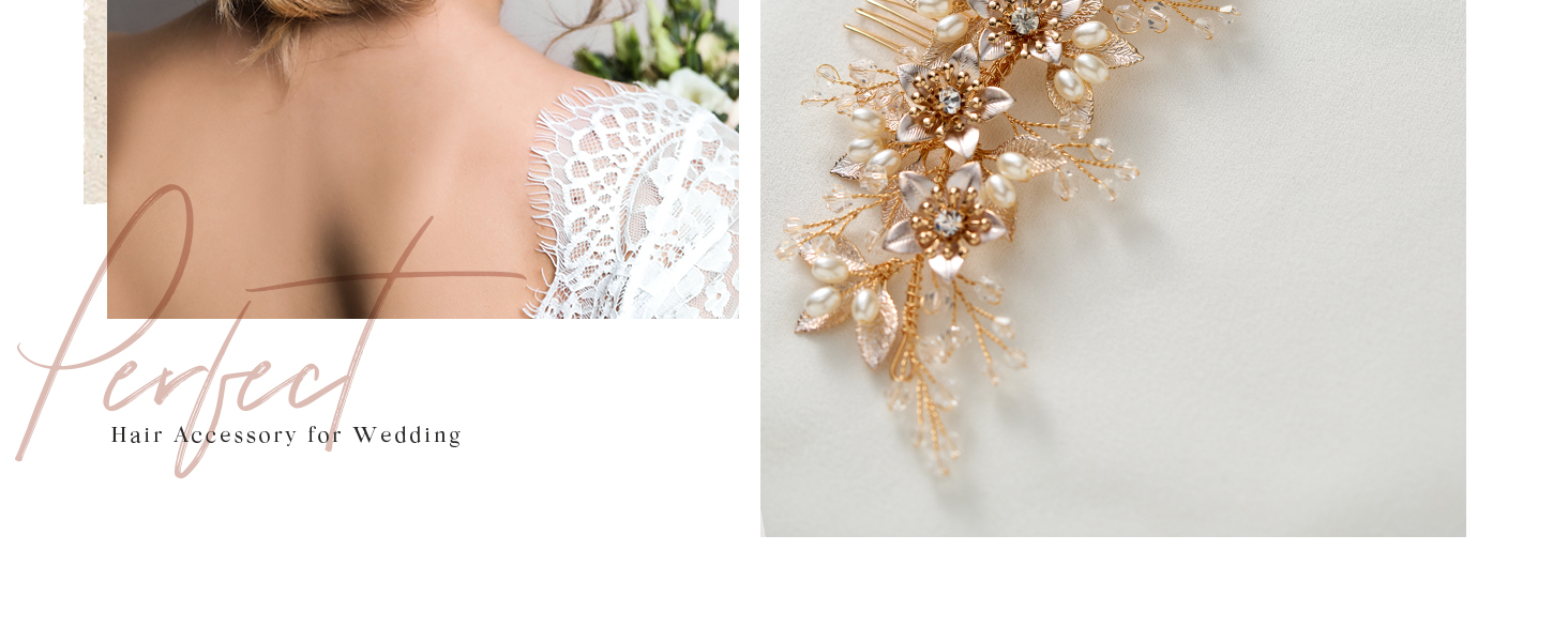 wedding hair accessories for brides