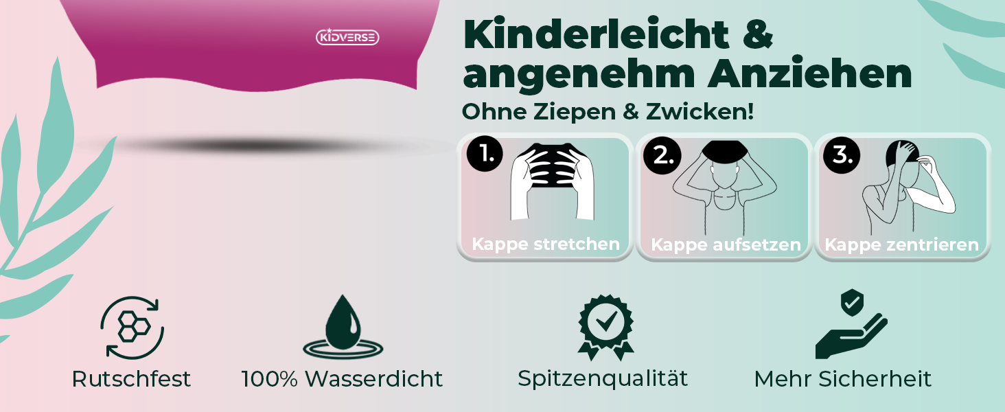 badehaube für kinder