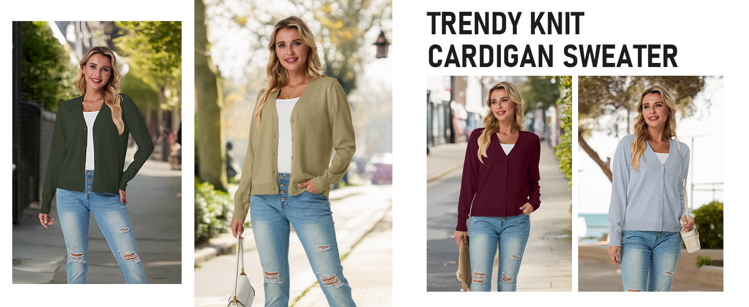 A casual cardigan sweater that adds layers to your everyday look and easily enhances your outfit.