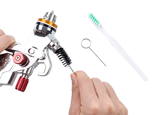 Spray Paint gun cleaning kit