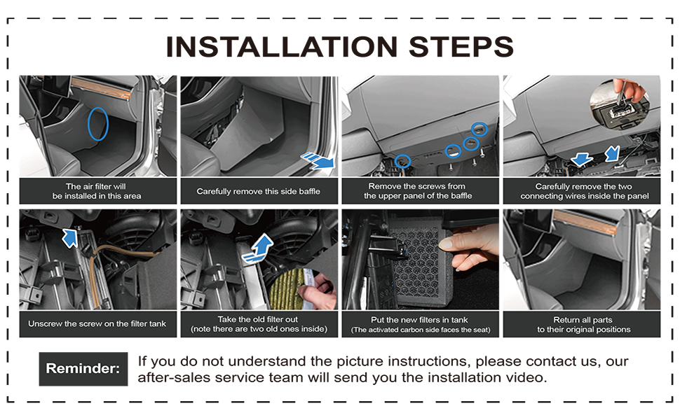 Tesla Model 3 Air Filter, Tesla Air Conditional Replacement