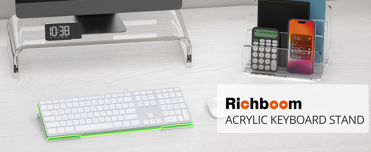 acrylic keyboard stand