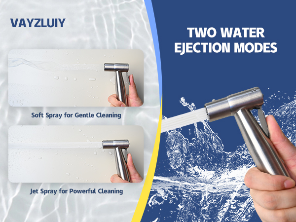 Two Water Ejection Modes 