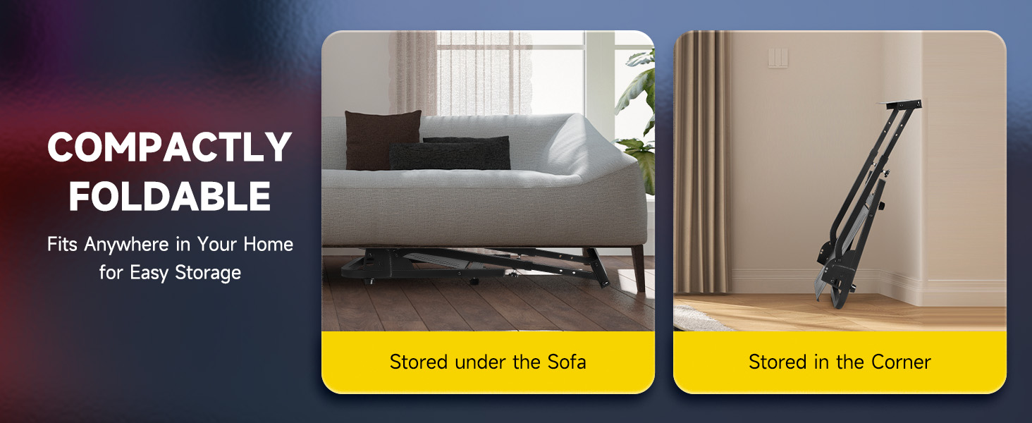 CO-Z Foldable Racing Steering Wheel Stand, Height Adjustable Gaming Wheel Stand with Gear Shift Holder, Simulator Cockpit Compatible with Logitech G920 G27 G25 G29 Thrustmaster T80 T150 TX F430 18 adjustable steering wheel stand